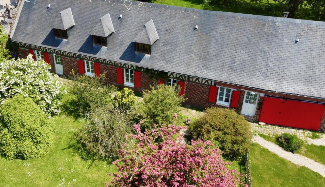 Rouge Cottage Gite 4 Etoiles Billard Gueutteville-les-Gres Kültér fotó